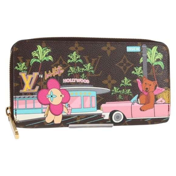 LOUIS VUITTON Monogram Vivienne Zippy Wallet Long Wallet M80857 LV Auth 132796M - Picture 1 of 16